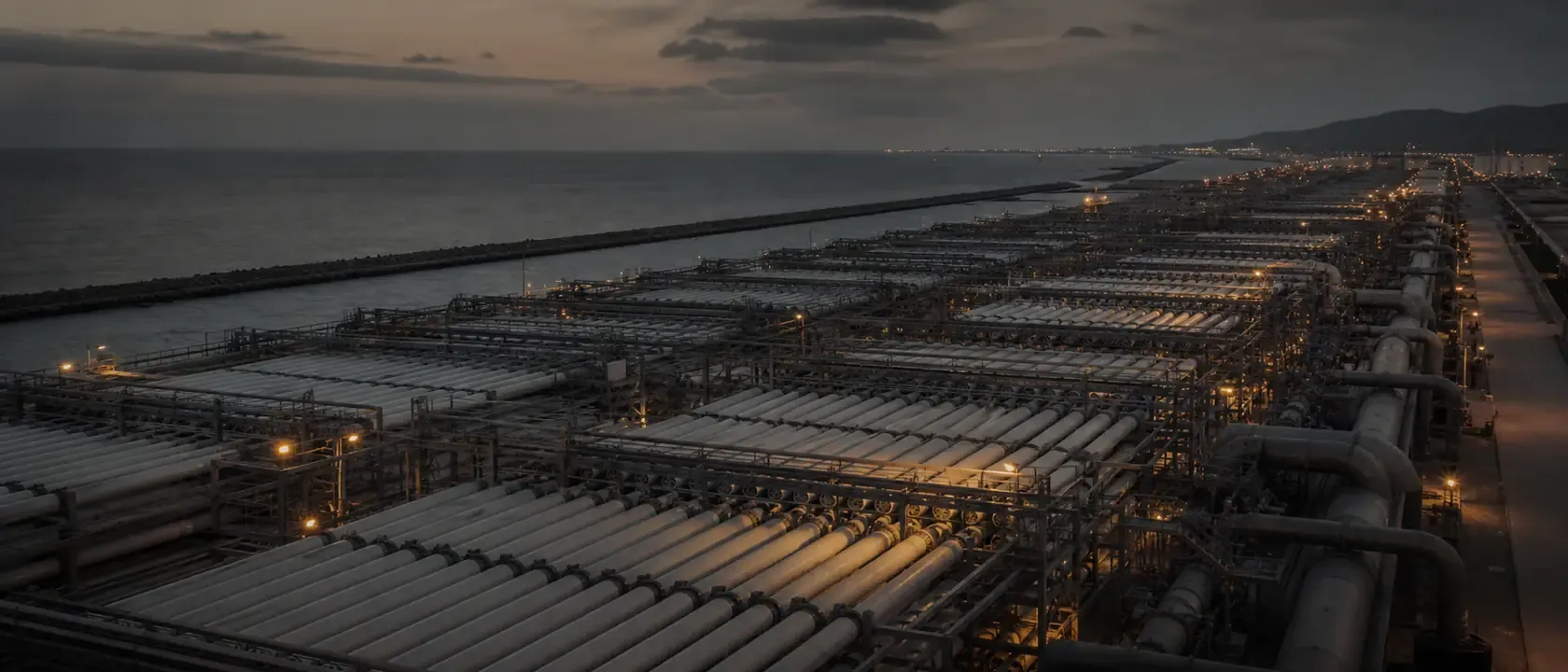 Desalination industrial infrastructure